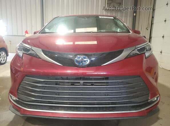 5TDESKFC3PS098476 2023 TOYOTA LIMITED Red წინა ხედი