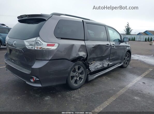 5TDEZ3DC7LS228113 2020 TOYOTA SIENNA Gray Rear right