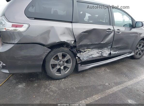 5TDEZ3DC7LS228113 2020 TOYOTA SIENNA Gray Front view