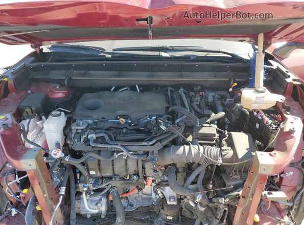 5TDFARAH2RS535857 2024 TOYOTA HIGHLANDER HYBRID Red Вид підкапотного простору