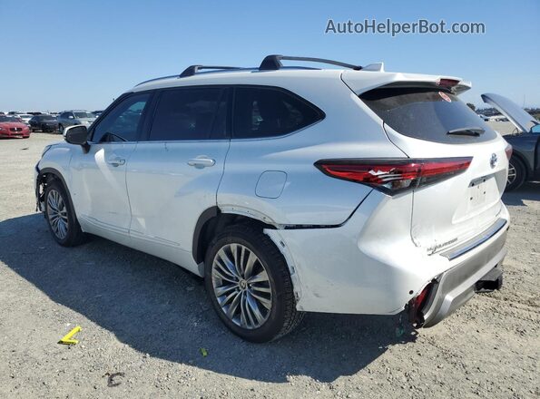 5TDFARAH4NS013435 2022 TOYOTA HIGHLANDER HYBRID White 