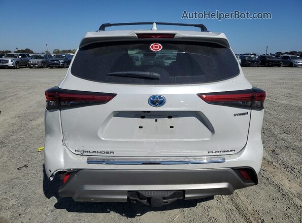 5TDFARAH4NS013435 2022 TOYOTA HIGHLANDER HYBRID White 