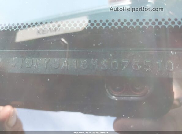 5TDFY5A18MS075510 2021 TOYOTA LIMITED Black 