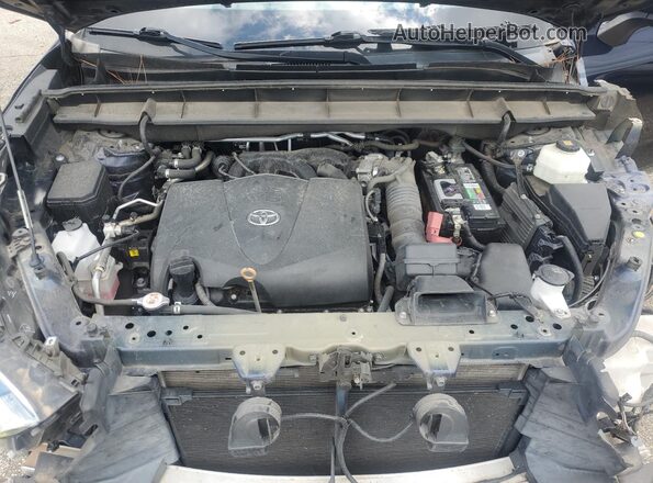 5TDFZRAH3LS030054 2020 TOYOTA HIGHLANDER Blue Vista del compartimento del motor
