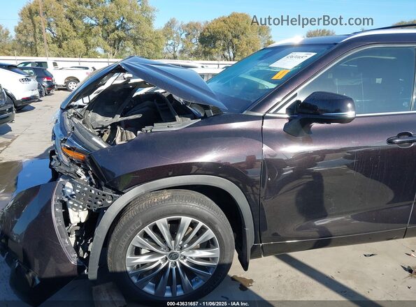 5TDFZRAH6NS090378 2022 TOYOTA HIGHLANDER Бордовый 