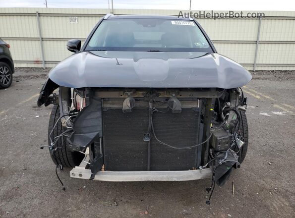 5TDFZRBH3LS047953 2020 TOYOTA HIGHLANDER Black Front view