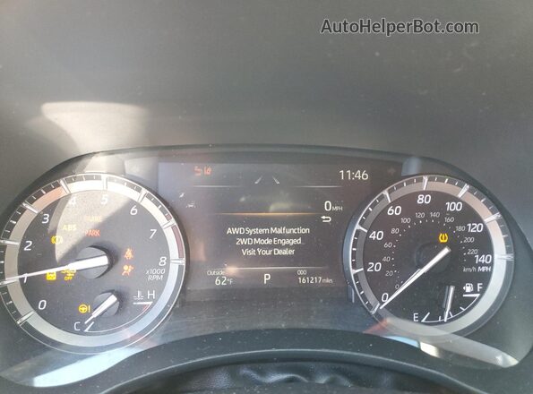 5TDFZRBH3MS113029 2021 TOYOTA HIGHLANDER White Вид щитка приладів