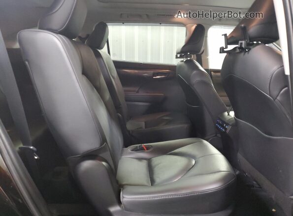 5TDFZRBH4LS044883 2020 TOYOTA HIGHLANDER Black Rear interior view