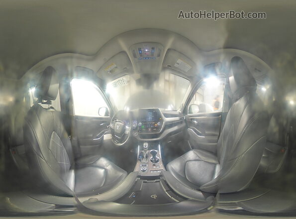 5TDFZRBH4LS044883 2020 TOYOTA HIGHLANDER Black 360 interior view