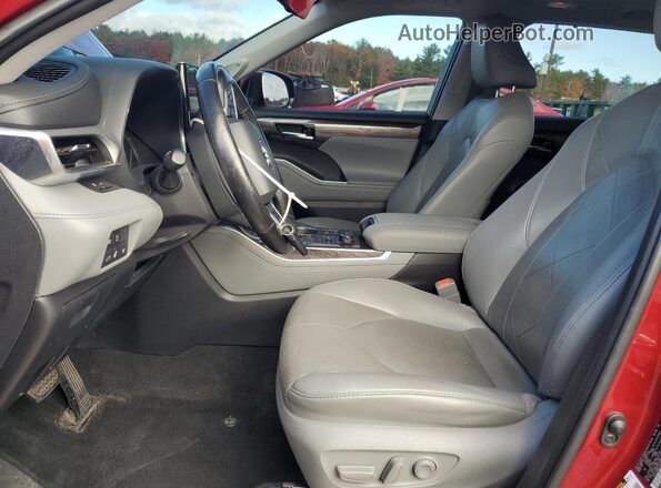 5TDFZRBH8LS039038 2020 TOYOTA HIGHLANDER Red Vista interior delantera