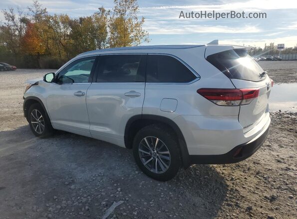 5TDJGRFH6JS047291 2018 TOYOTA HIGHLANDER HYBRID White 