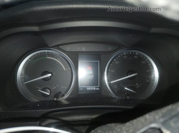 5TDJGRFH9HS033640 2017 TOYOTA HIGHLANDER HYBRID Black 