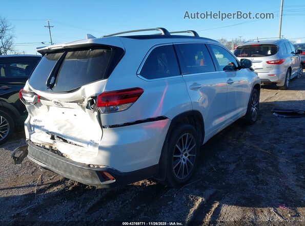 5TDJZRFH3JS544583 2018 TOYOTA HIGHLANDER White 