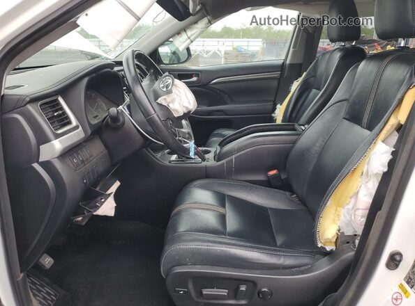 5TDJZRFH4JS830927 2018 TOYOTA HIGHLANDER White 