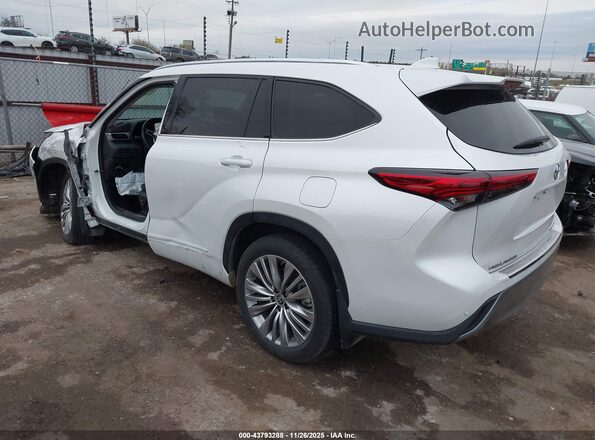 5TDKDRAH7PS025989 2023 TOYOTA HIGHLANDER Белый Задняя левая четверть