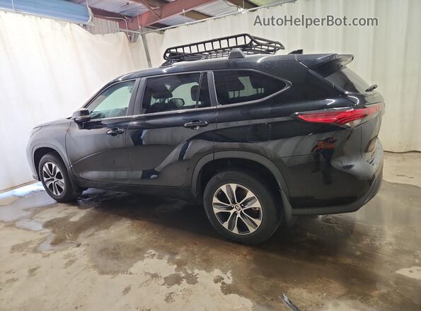 5TDKDRBH0PS016467 2023 TOYOTA HIGHLANDER Black Tył lewy
