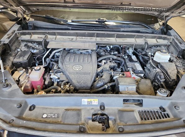 5TDKDRBH0PS016467 2023 TOYOTA HIGHLANDER Black Widok komory silnika