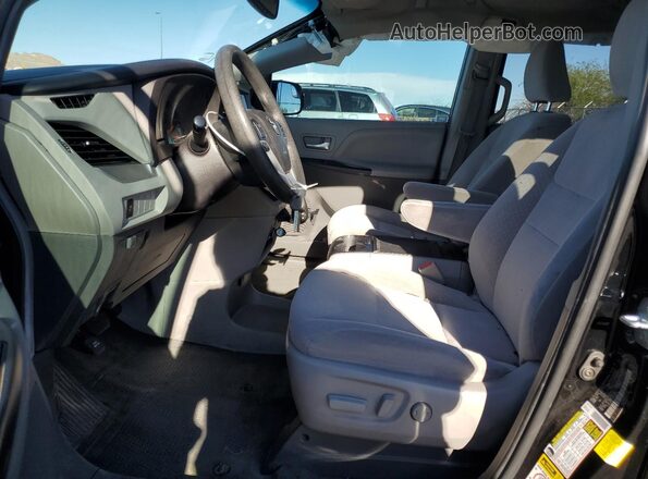 5TDKK3DC7GS710870 2016 TOYOTA LE Black Вид салону спереду