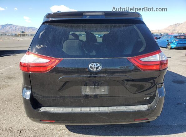 5TDKK3DC7GS710870 2016 TOYOTA LE Black Вид ззаду