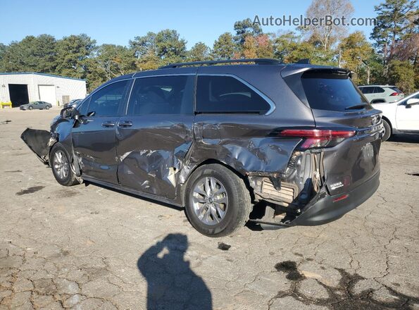 5TDKRKEC0NS115215 2022 TOYOTA LE Gray Задня ліва чверть