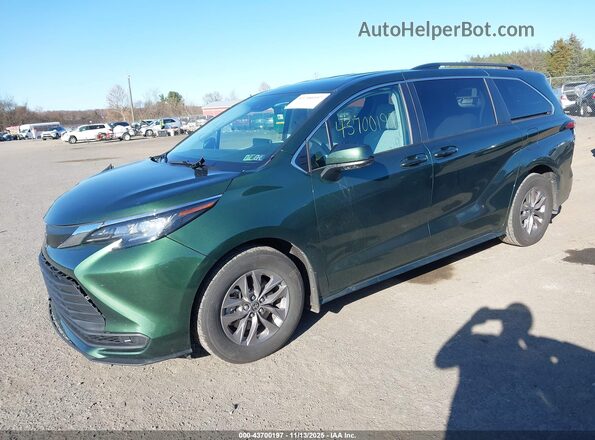 5TDKRKEC4MS030425 2021 TOYOTA LE Green Передня ліва чверть