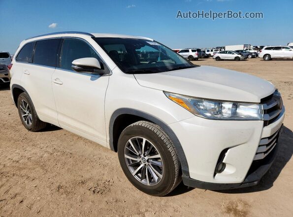 5TDKZRFH0JS546957 2018 TOYOTA HIGHLANDER White 