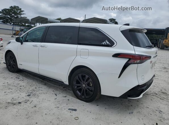 5TDXRKEC0MS009027 2021 TOYOTA SIENNA White Tył lewy