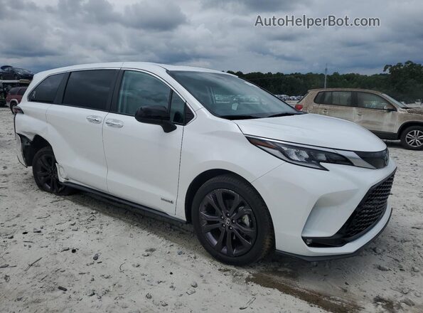 5TDXRKEC0MS009027 2021 TOYOTA SIENNA White Przód prawy