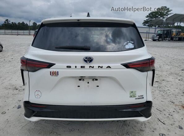 5TDXRKEC0MS009027 2021 TOYOTA SIENNA White Widok z tyłu