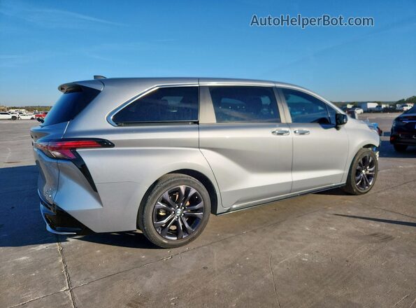 5TDXRKEC2PS155238 2023 TOYOTA SIENNA Silver Задня права чверть