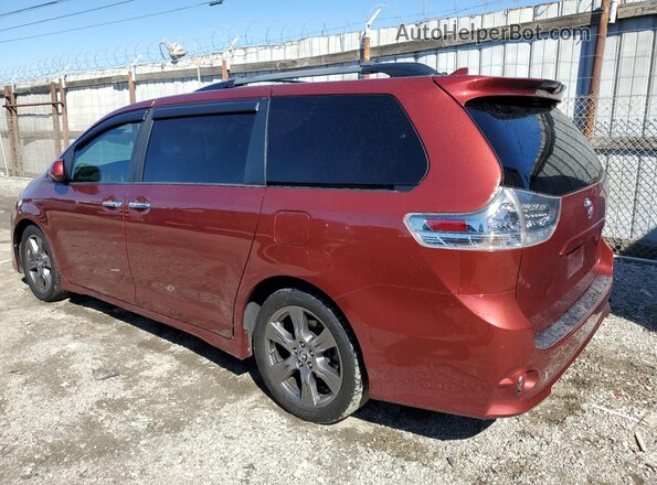 5TDXZ3DC5LS043700 2020 TOYOTA SIENNA Red Tył lewy
