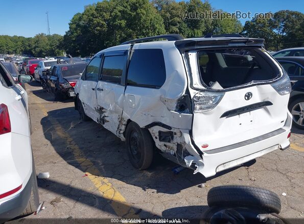 5TDXZ3DC8LS058126 2020 TOYOTA SIENNA Белый Задняя левая четверть