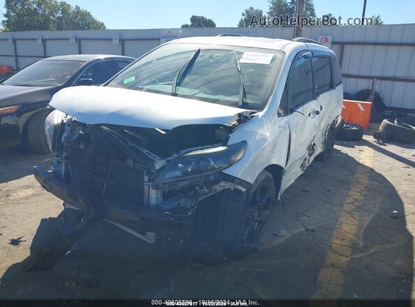 5TDXZ3DC8LS058126 2020 TOYOTA SIENNA Белый Передняя левая четверть