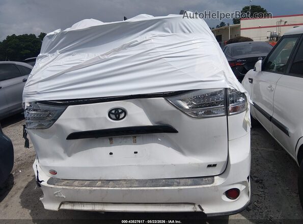 5TDXZ3DC8LS058126 2020 TOYOTA SIENNA Белый Вид щитка приборов