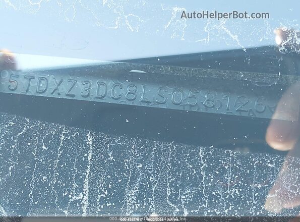 5TDXZ3DC8LS058126 2020 TOYOTA SIENNA Белый Вид подкапотного пространства