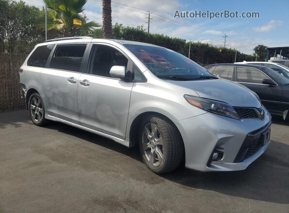 5TDXZ3DC9LS057583 2020 TOYOTA SIENNA Silver Առջևի աջ