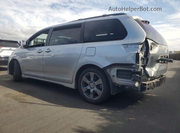 5TDXZ3DC9LS057583 2020 TOYOTA SIENNA Silver Հետևի ձախ