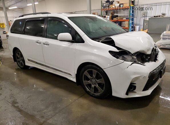 5TDXZ3DCXLS025046 2020 TOYOTA SIENNA White 