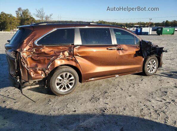 5TDYRKEC1PS167062 2023 TOYOTA LE Brown Задня права чверть
