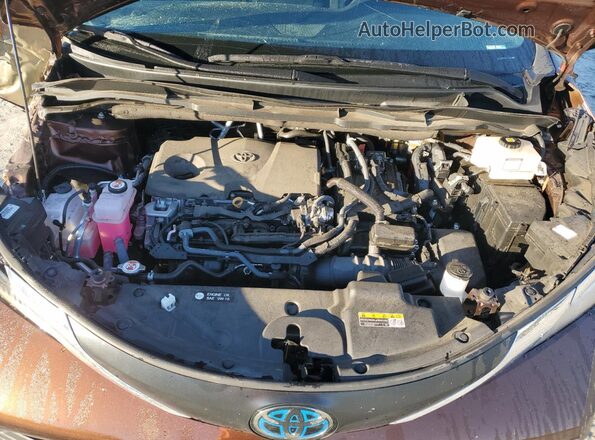 5TDYRKEC1PS167062 2023 TOYOTA LE Brown Вид підкапотного простору