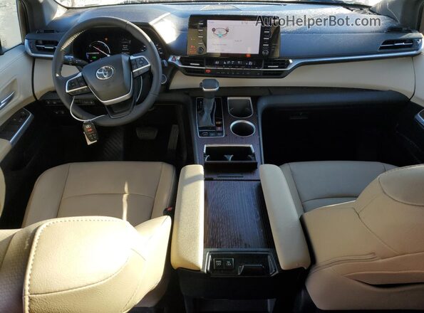5TDYRKEC1PS167062 2023 TOYOTA LE Brown Вид панелі приладів