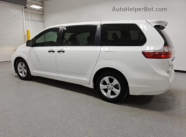 5TDZK3DC3GS712792 2016 TOYOTA SIENNA White უკანა მარცხენა