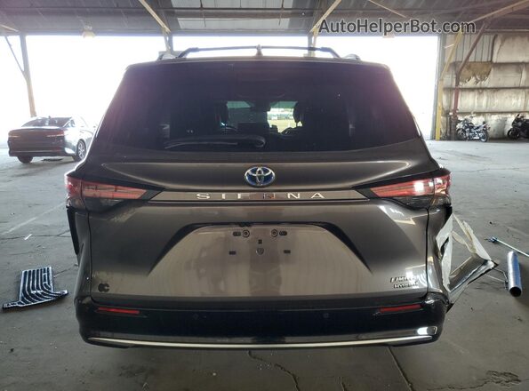 5TDZRKEC4PS178903 2023 TOYOTA LIMITED Gray Rear view