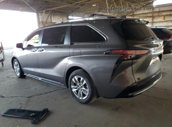 5TDZRKEC4PS178903 2023 TOYOTA LIMITED Gray Rear left