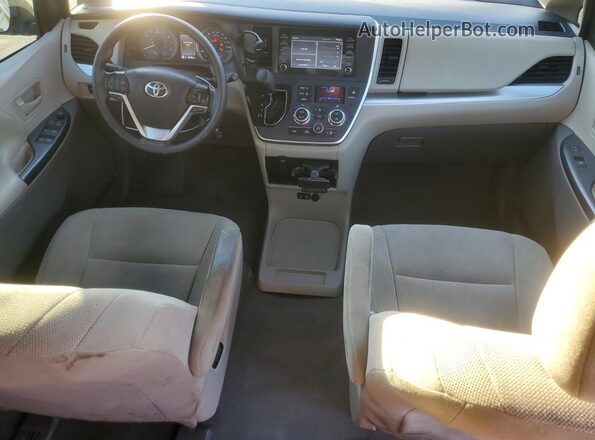 5TDZZ3DC0LS030801 2020 TOYOTA SIENNA Blue Vista del salpicadero