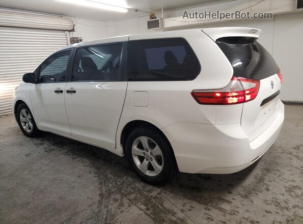 5TDZZ3DC4HS860785 2017 TOYOTA SIENNA White 