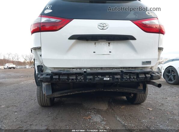 5TDZZ3DC5LS065141 2020 TOYOTA SIENNA White წინა ხედი