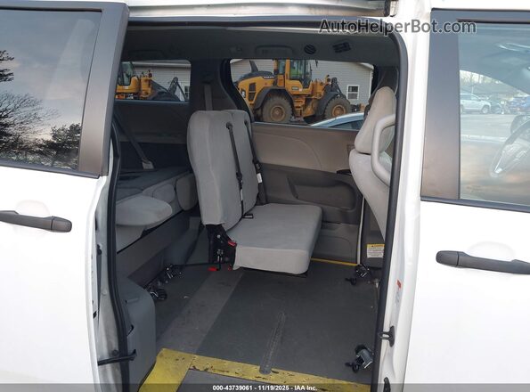 5TDZZ3DC5LS065141 2020 TOYOTA SIENNA White VIN კოდის სტიკერის ხედი