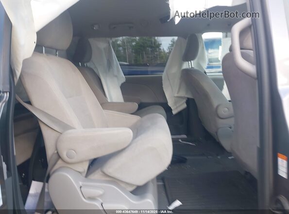 5TDZZ3DC8LS078255 2020 TOYOTA SIENNA Gray Vista de la etiqueta del VIN