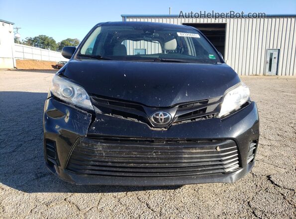 5TDZZ3DCXLS087474 2020 TOYOTA SIENNA Black წინა ხედი